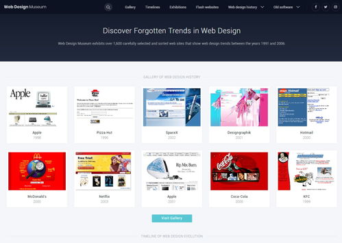 時光隧道中的網頁設計博物館 撥號年代的回響與計算機網絡工程的延續